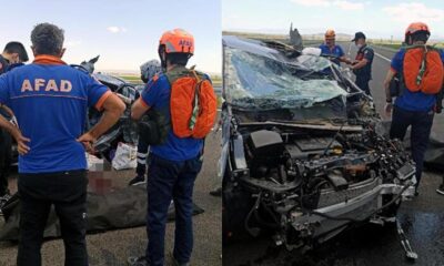 Korkunç kaza! Karı-kocayı ölüm ayırdı