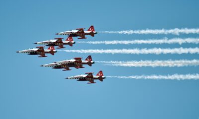Türk Yıldızları’ndan Kayseri semalarında gösteri uçuşu