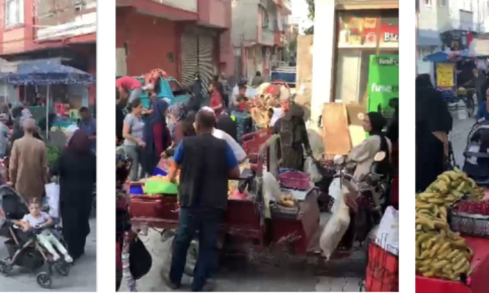 SALI PAZARI SOKAĞINDA SEMT PAZARI İZDİHAMA NEDEN OLUYOR