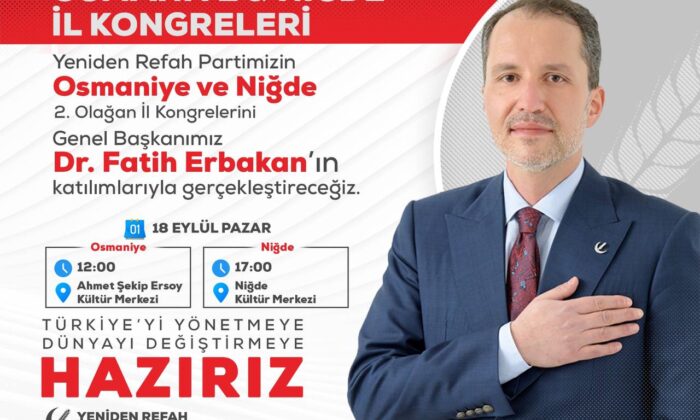Dr. Fatih Erbakan Osmaniye de
