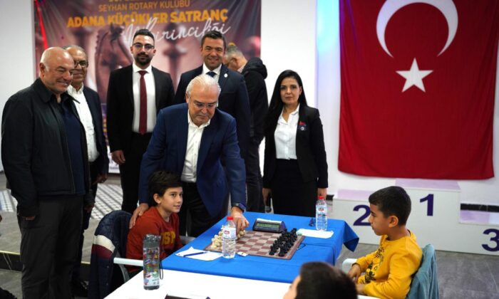 Seyhan Rotary’den Satranç turnuvası