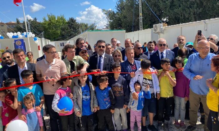 ROTARY KONTEYNER KENT TÖRENLE AÇILDI