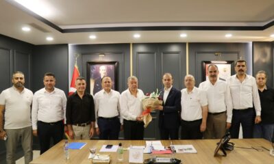 Türk-İş heyetinden Başkan Gülaçtı’ya ‘Hayırlı Olsun’ ziyareti