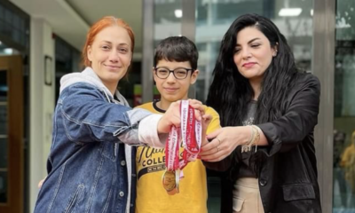 Altıneller yüzmede birinci