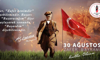 Mehmet Çelik: “30 Ağustos Zafer Bayramı Kutlu Olsun”