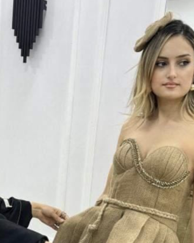 Maral Modda’nın kurucusu, Sona İnak’tan hasır çuvaldan etkileyici elbise