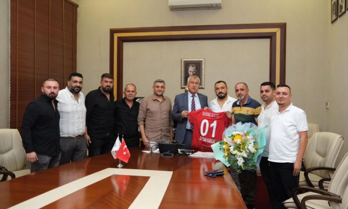 Hadırlıgücü’nden Karalar ve Kozay’a nezaket ziyareti