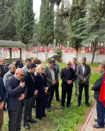 ANAHTAR PARTİ’DEN POLİS HAFTASI’NDA ANLAMLI ZİYARET: ŞEHİTLER UNUTULMADI