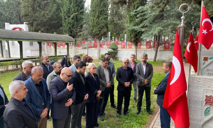 ANAHTAR PARTİ’DEN POLİS HAFTASI’NDA ANLAMLI ZİYARET: ŞEHİTLER UNUTULMADI