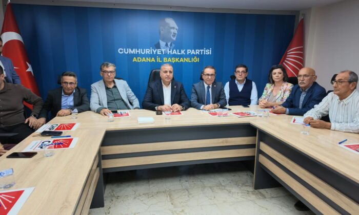CHP Çukurova’dan İl Örgütü’ne ziyaret